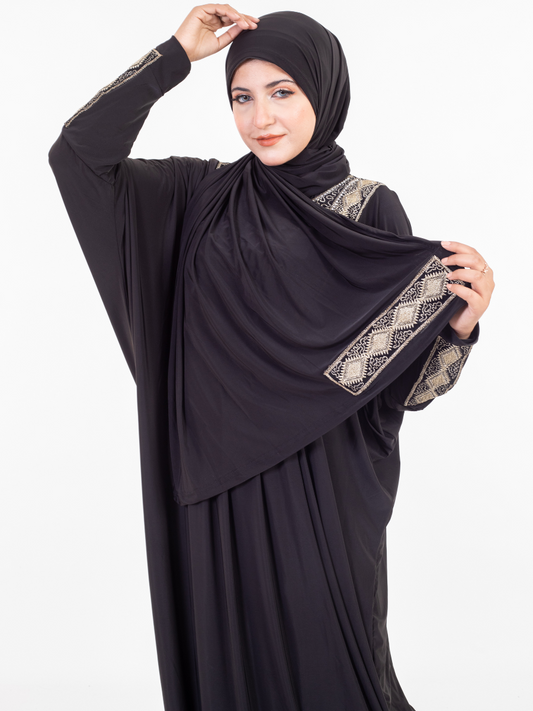 اسدال الزبدة المطرز